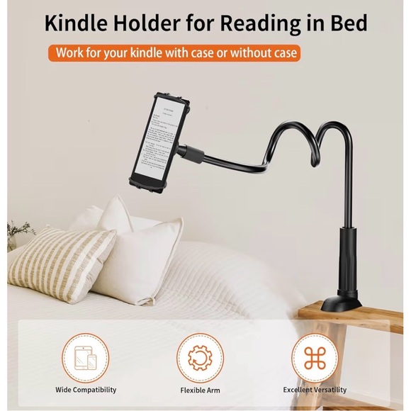 Gooseneck Kindle Holder - Picture 2 of 5